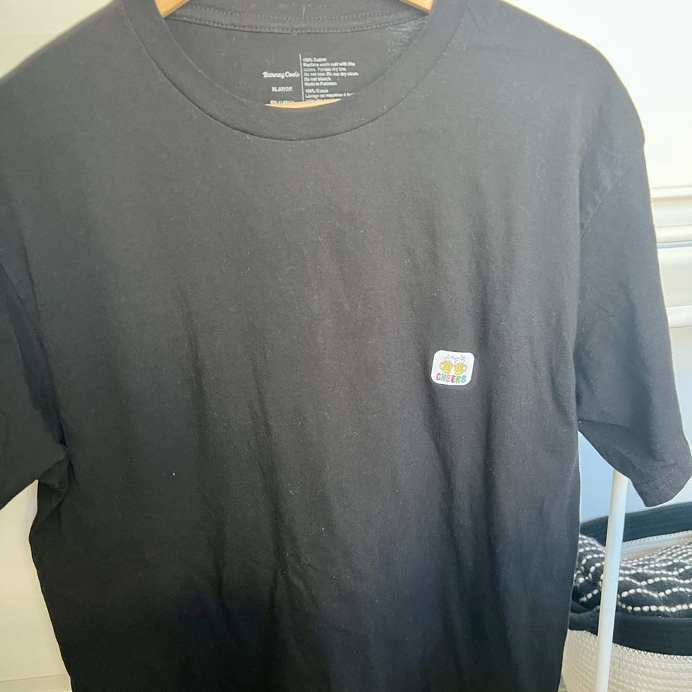 Barney Cools “Cheers” Mens T-Shirt XL Black